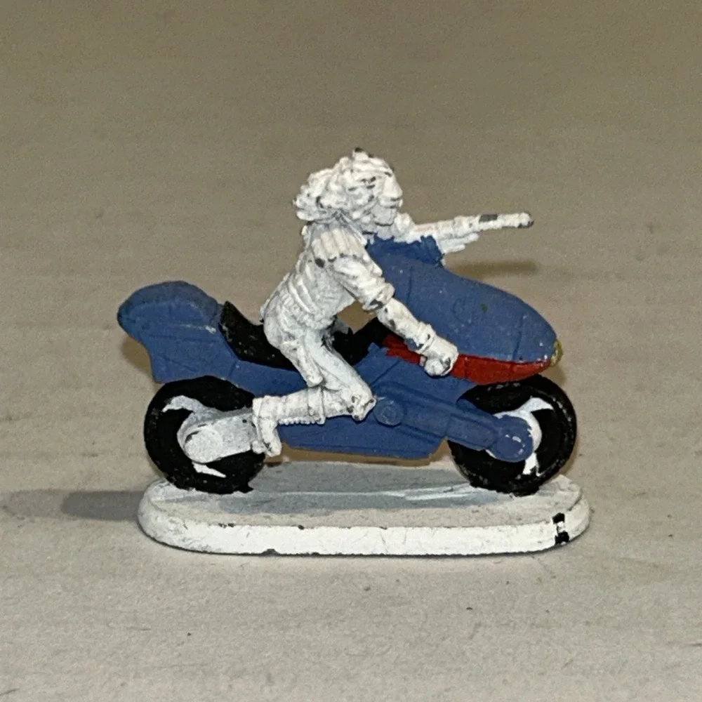 1991 RAL PARTHA PEWTER PP1305 MOTORCYCLE‎ W/DRIVER D.SUMMER